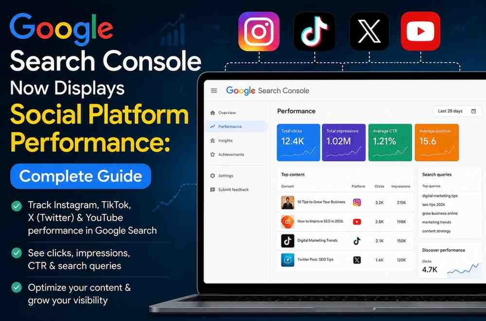Google Search Console Now Displays Social Platform Performance: Complete Guide