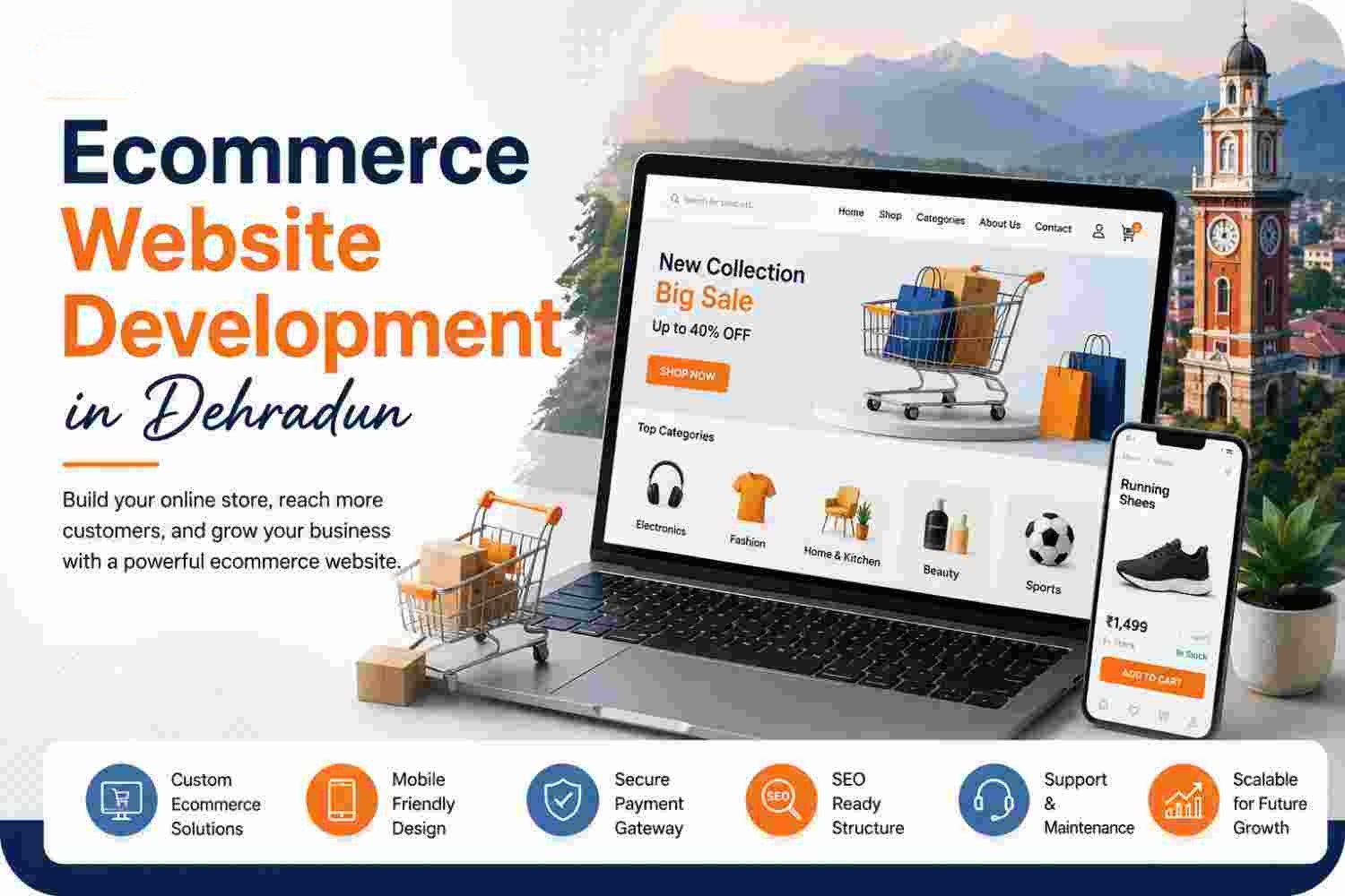 Ecommerce Website Development in Dehradun: Complete Guide for Businesses