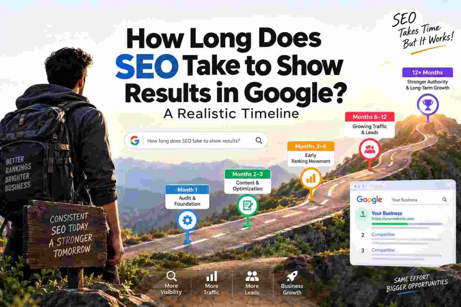 How Long Does SEO Take to Show Results in Google? A Realistic Timeline