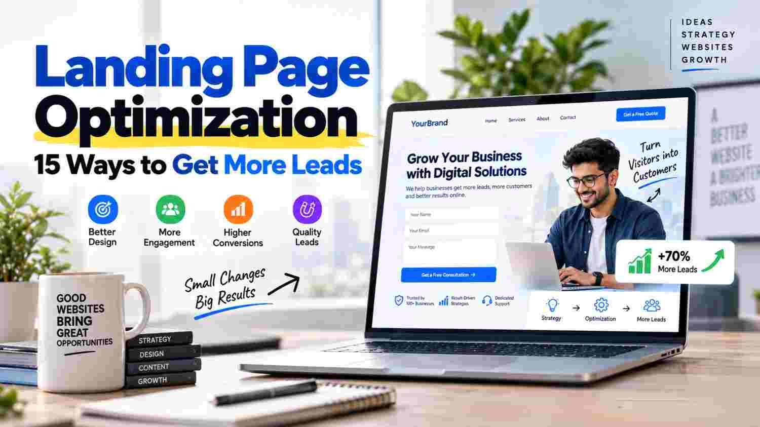 Landing Page Optimization: 15 Practical Ways to Get More Leads