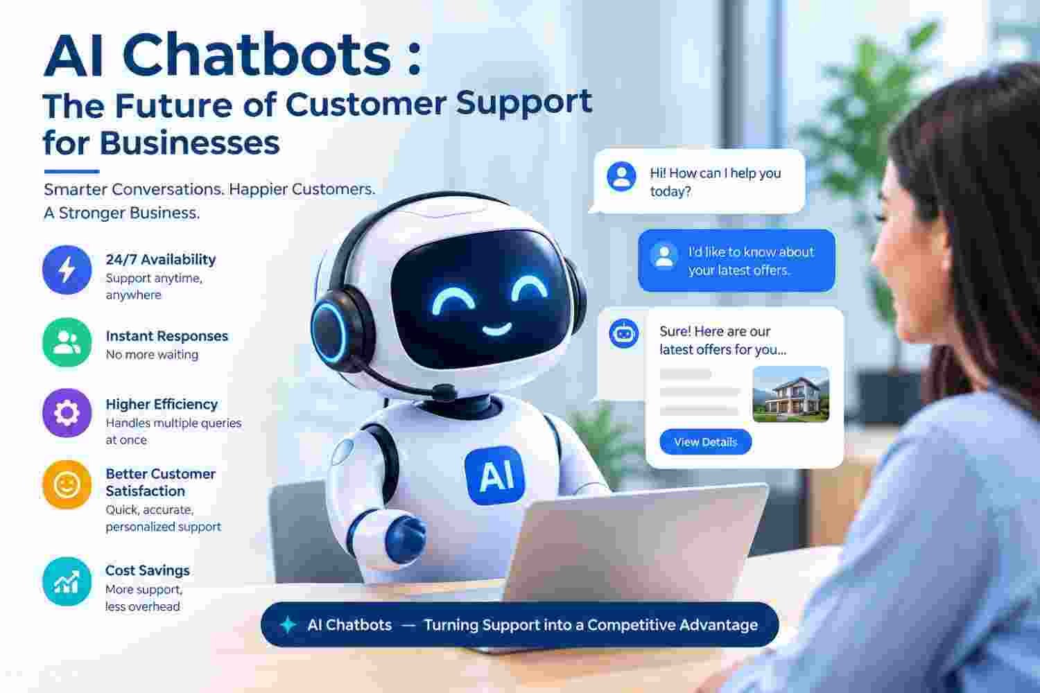 AI chatbots : The Future of Customer support for Businesses