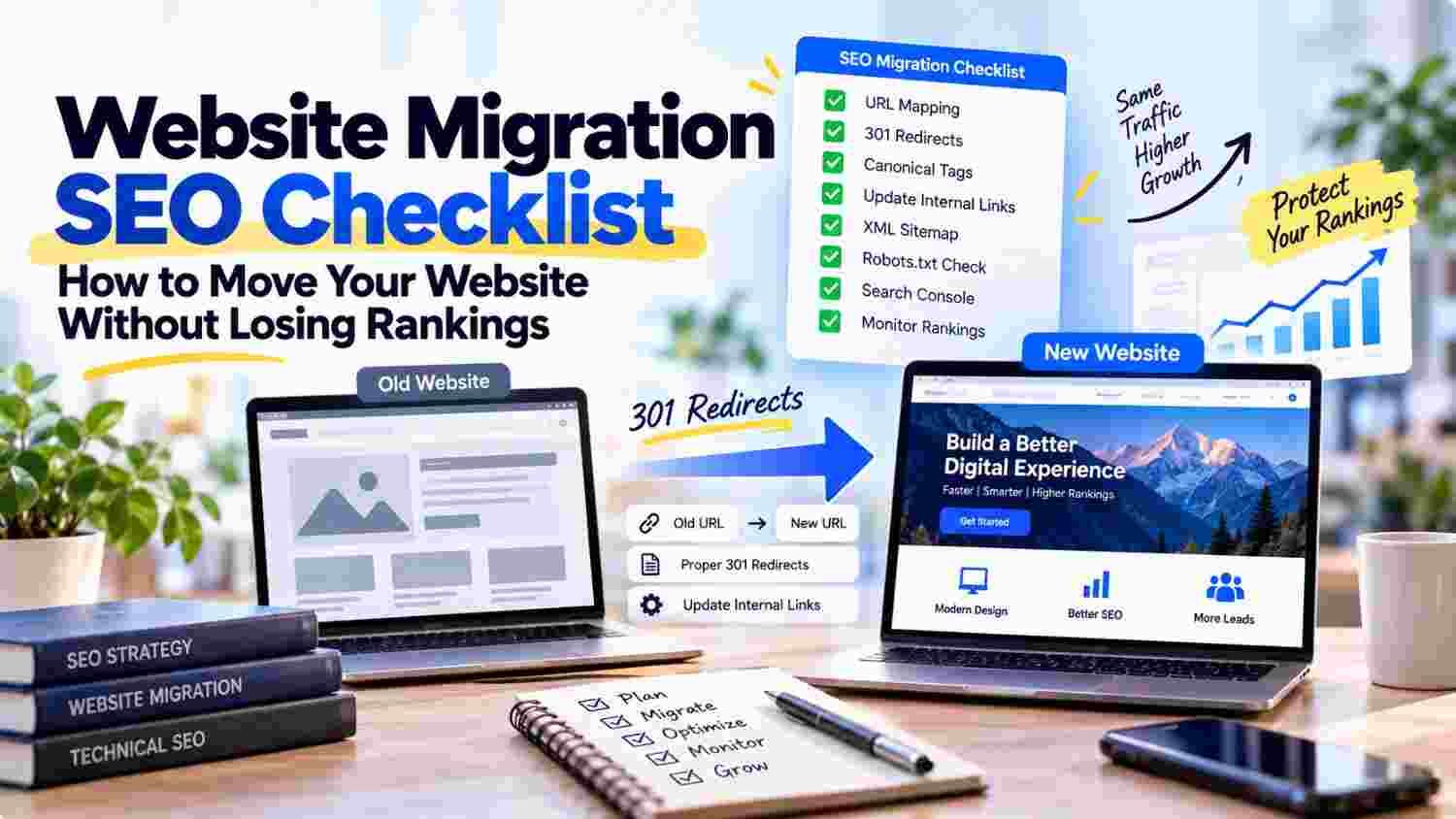 Website Migration SEO Checklist: How to Move Your Website Without Losing Rankings