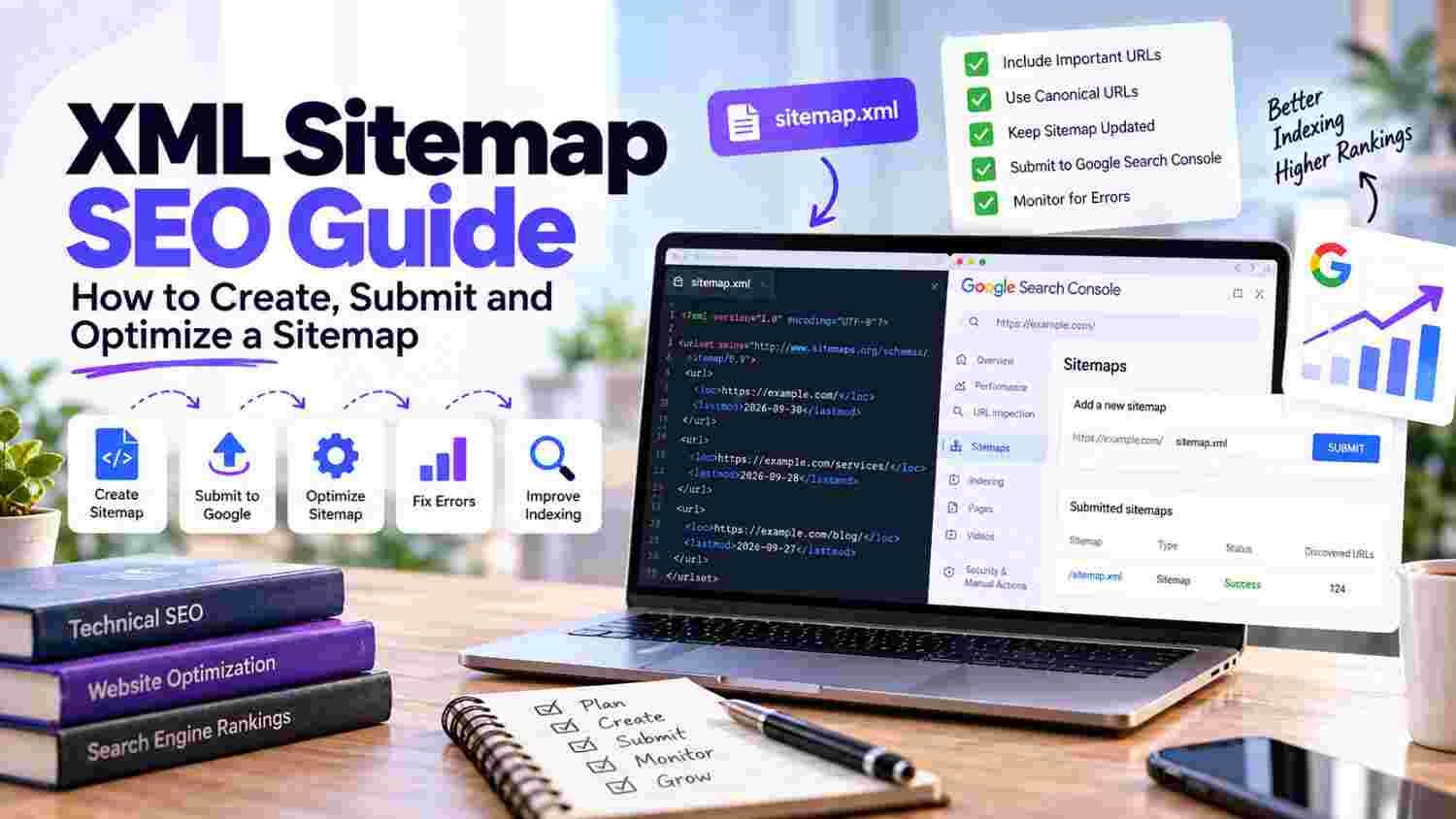 XML Sitemap SEO: How to Create, Submit, and Optimize a Sitemap