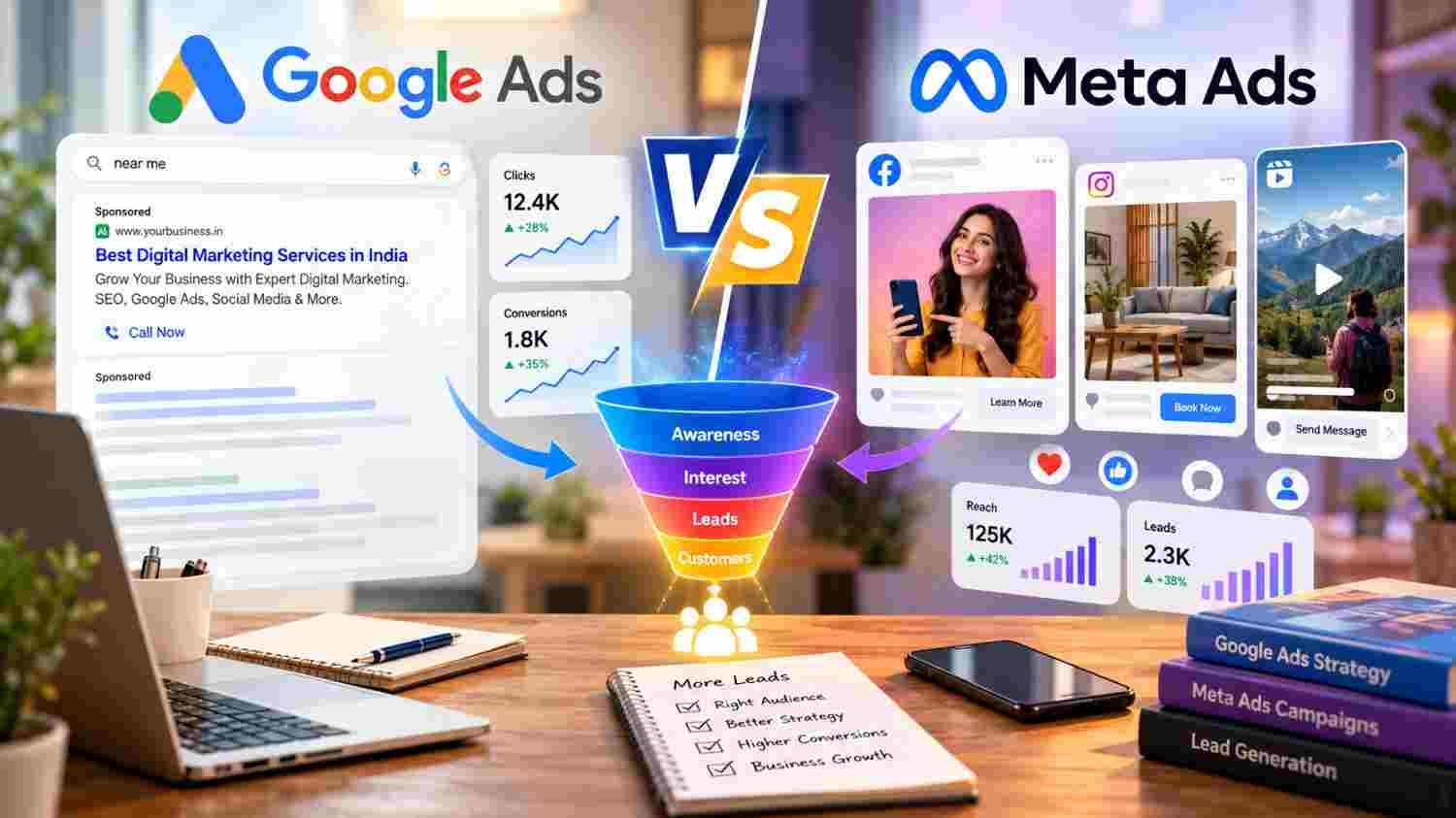 Google Ads vs Meta Ads: Which Is Better for Lead Generation in India?