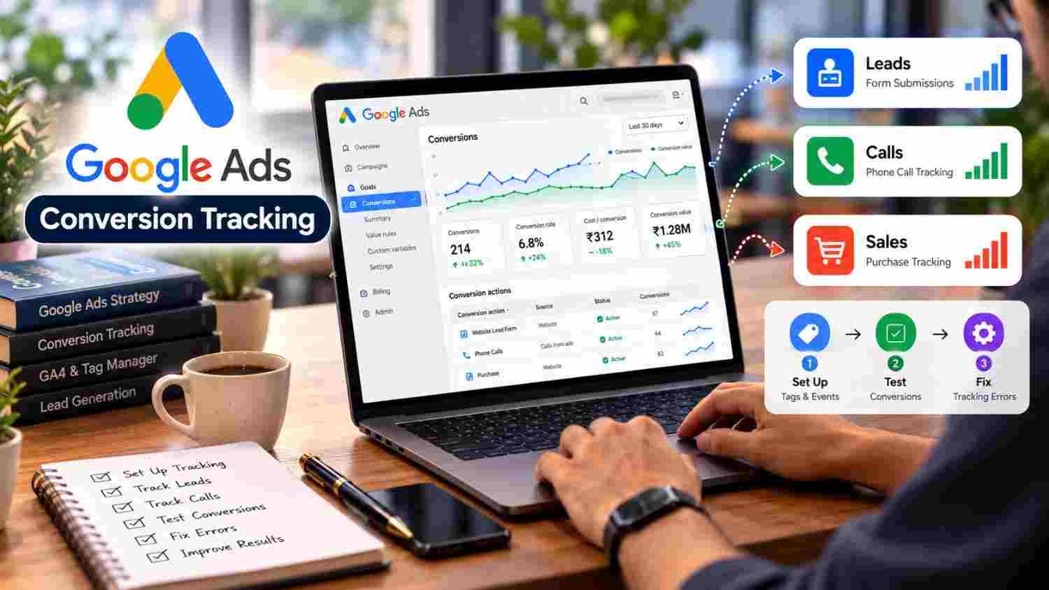 Google Ads Conversion Tracking: How to Track Leads, Calls and Sales