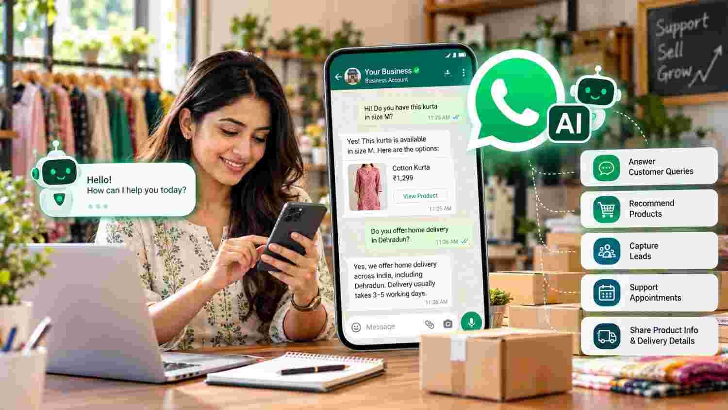 WhatsApp Business AI in India: How Small Businesses Can Use It (2026 Guide)